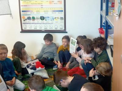 Návštěva 1.tříd ZŠ Ústavní na Bendovce 18.3.2025