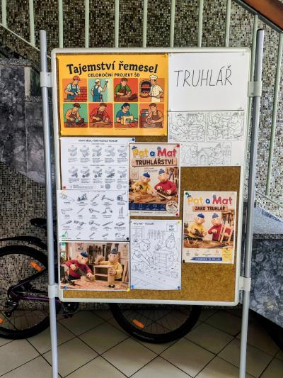 PROJEKT TAJEMSTVÍ ŘEMESEL - ČERVEN - TRUHLÁŘ