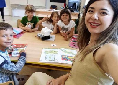 Návštěva z Turecka v hodině AJ