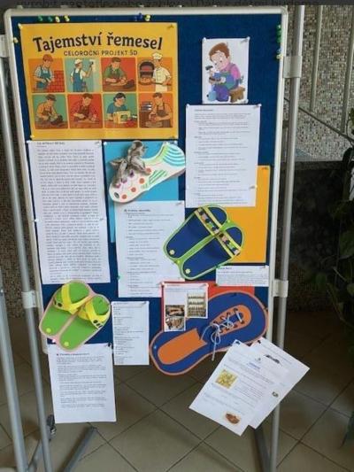 PROJEKT ŠD TAJEMSTVÍ ŘEMESEL - OBUVNÍK/ŠVEC
