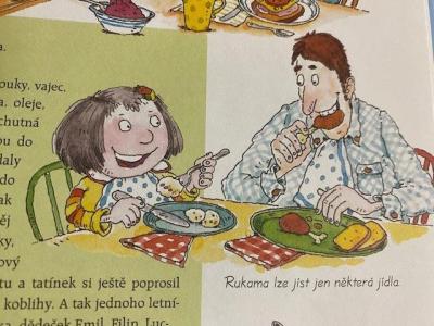 Etiketa stolování + Pekař