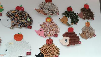 Návštěva OC Krakov - Výstava pichlavých kamarádů