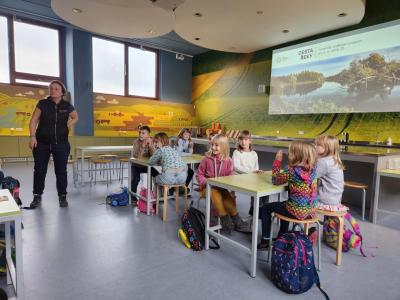 Cestu řeky zkoumaly děti ze 3.C