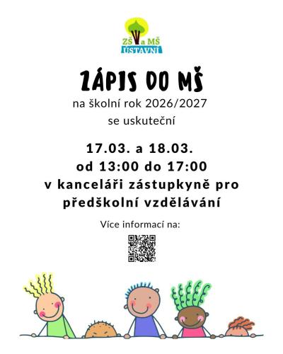 Zápis do MŠ 2026/2027