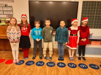 Adventní vystoupení kroužku Dramaťáček