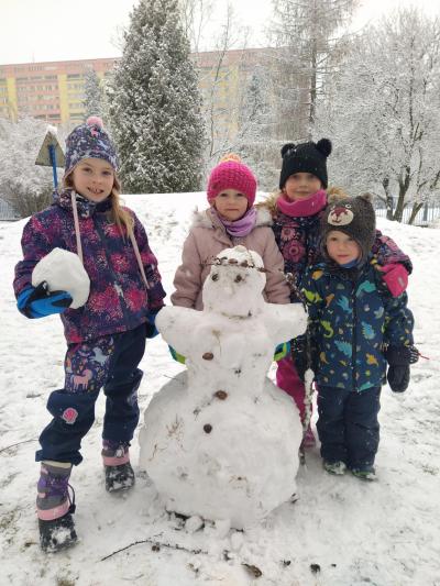 Radovánky na sněhu