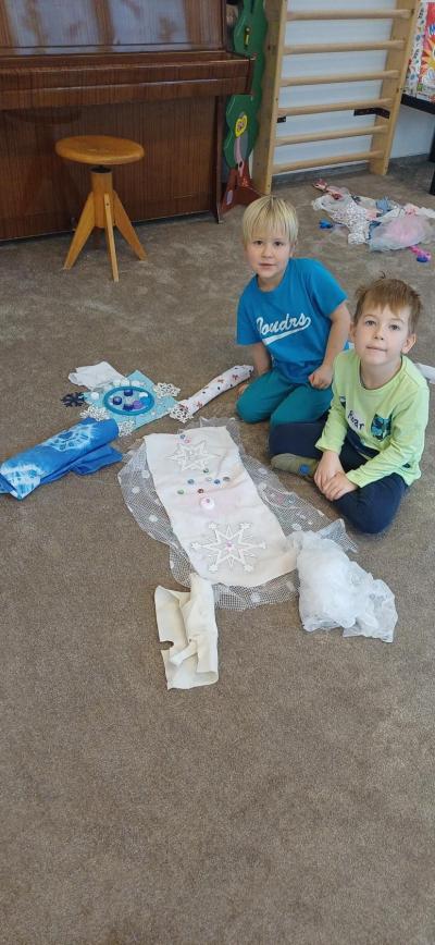 Leden a únor ve Sluníčkách-zimní tvoření v teple