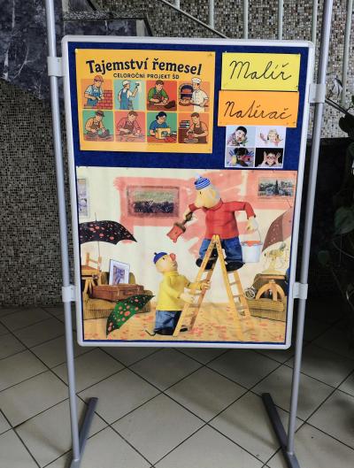 PROJEKT KOUZLO ŘEMESEL - ÚNOR - MAlíŘ - NATĚRAČ