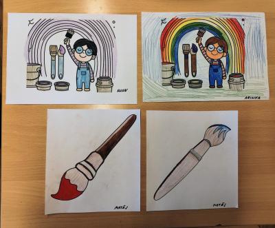 PROJEKT KOUZLO ŘEMESEL - ÚNOR - MAlíŘ - NATĚRAČ