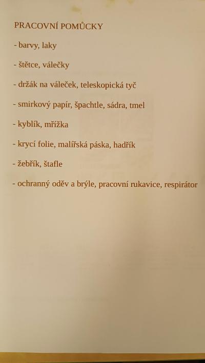 Tajemství řemesel - MALÍŘ