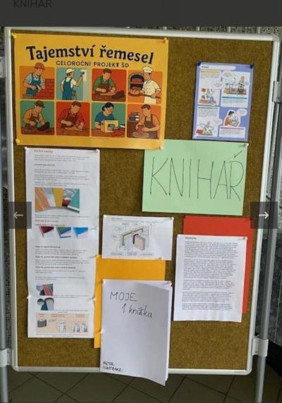 PROJEKT ŠD TAJEMSTVÍ ŘEMESEL - KNIHAŘ
