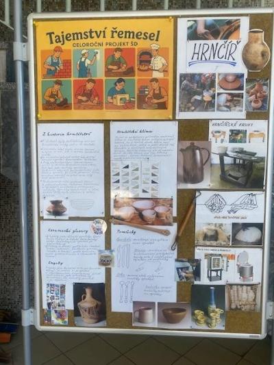 Celoroční projekt ŠD - TAJEMSTVÍ ŘEMESEL