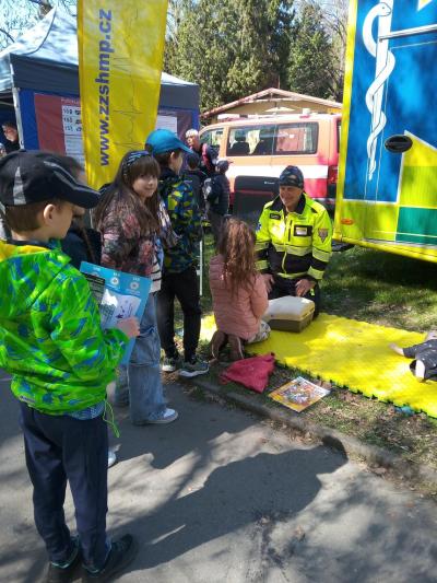 Odpoledne v parku PN Bohnice