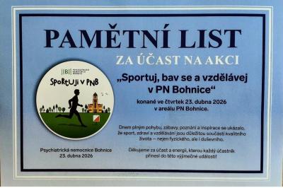 SPORTUJ, BAV SE A VZDĚLÁVEJ V PARKU PNB