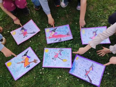 27. 4. 2026 ŠIKOVNÉ RUČIČKY - ČARODĚJNICE - dětská kresba