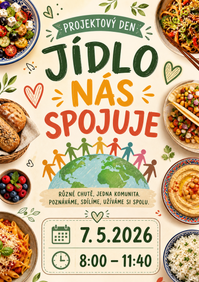 JÍDLO NÁS SPOJUJE - celoškolní projektový den